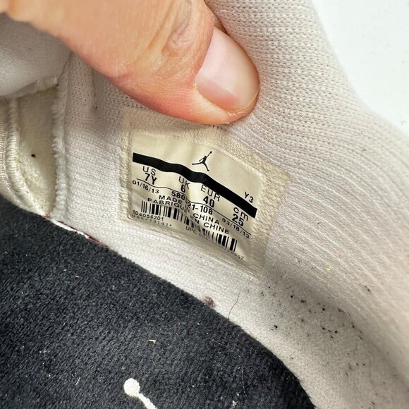 Nike Air Jordan 11 Retro Low Youth Sz 7Y Women 8.5 GS580521-108 Pink White Shoes - Picture 10 of 11